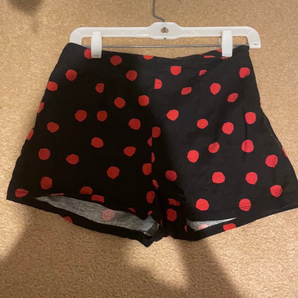 Polka dot shorts